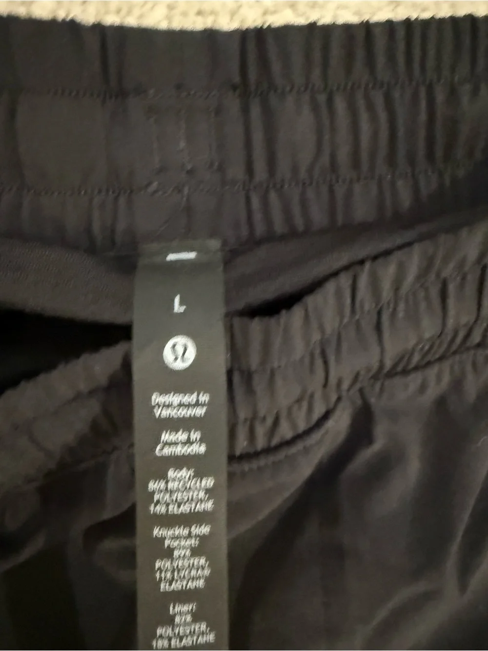 lululemon athletica Men’s Pace Breaker Short- Black - Picture 4 of 5